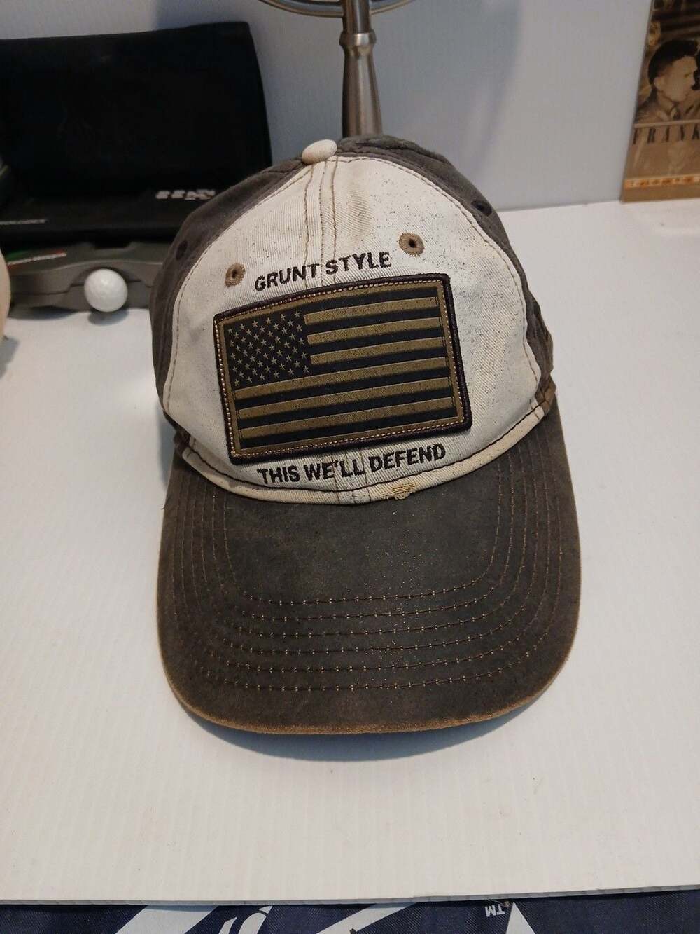 GRUNT STYLE VETERAN FLAG HAT – ,